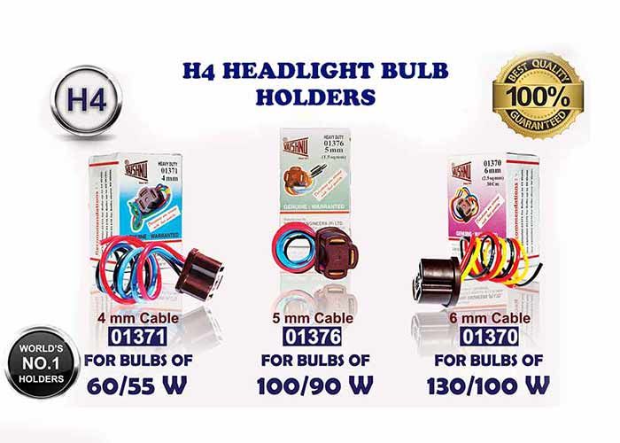 H4 Headlight Holders