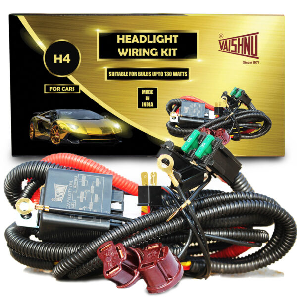 Headlight wiring harness