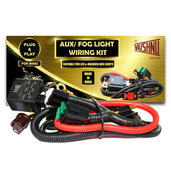 Wiring harness for Auxiliary Light & Headlight High Beam Sync