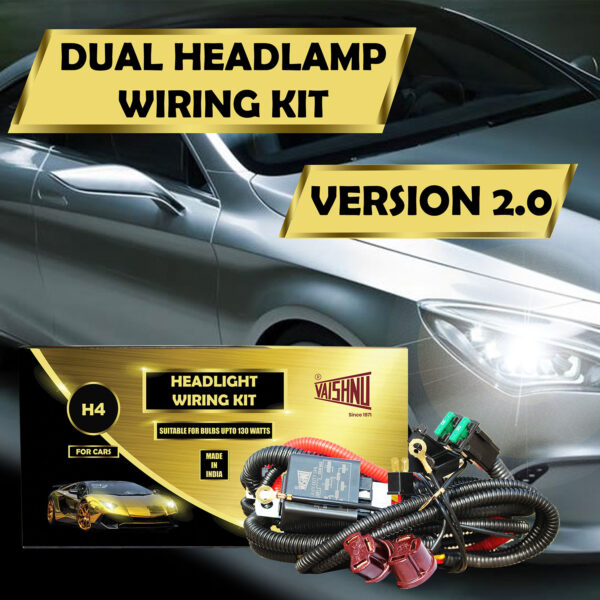 Headlight wiring harness