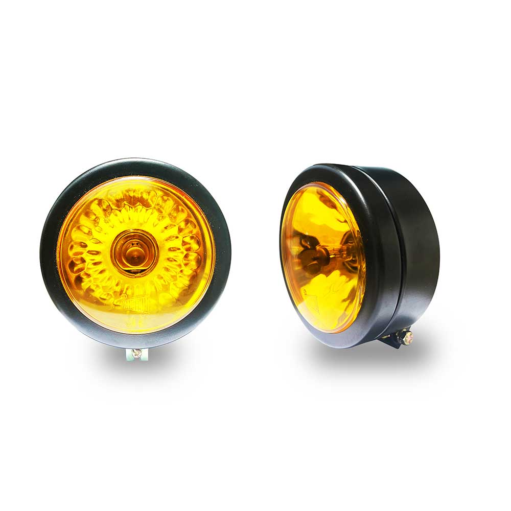 High Power Yellow Fog Lights for Cars/ Suv's with 130/90 W Bulbs