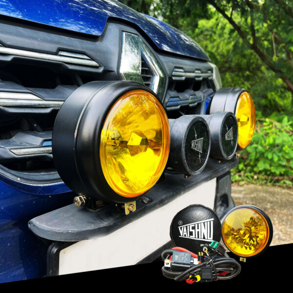 Yellow/ Amber LED Auxiliary Lights Combo For Cars/ Suv's