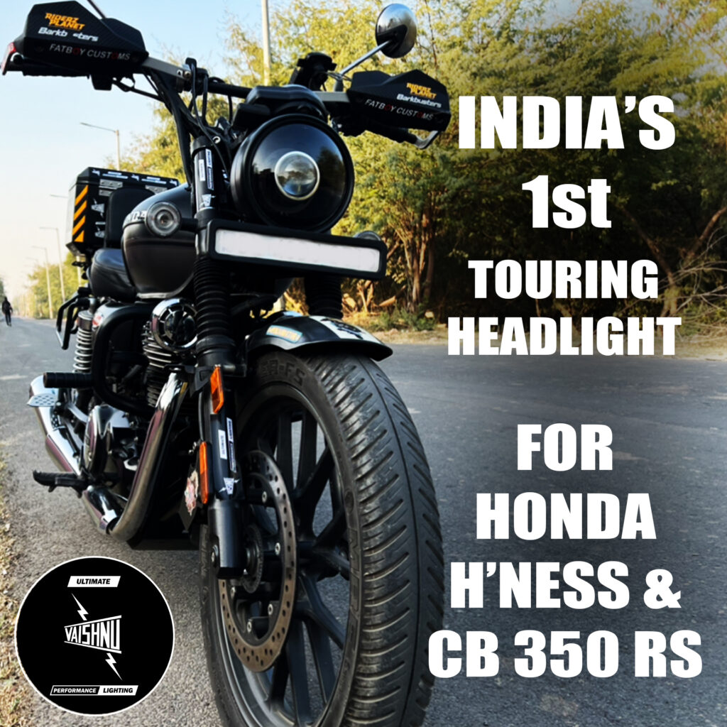 VAISHNU Touring Headlights for Honda Hness & CB 350 RS