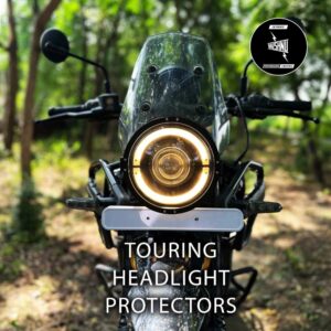 Vaishnu Touring Headlight protector for Himalayan/ Guerrilla 450