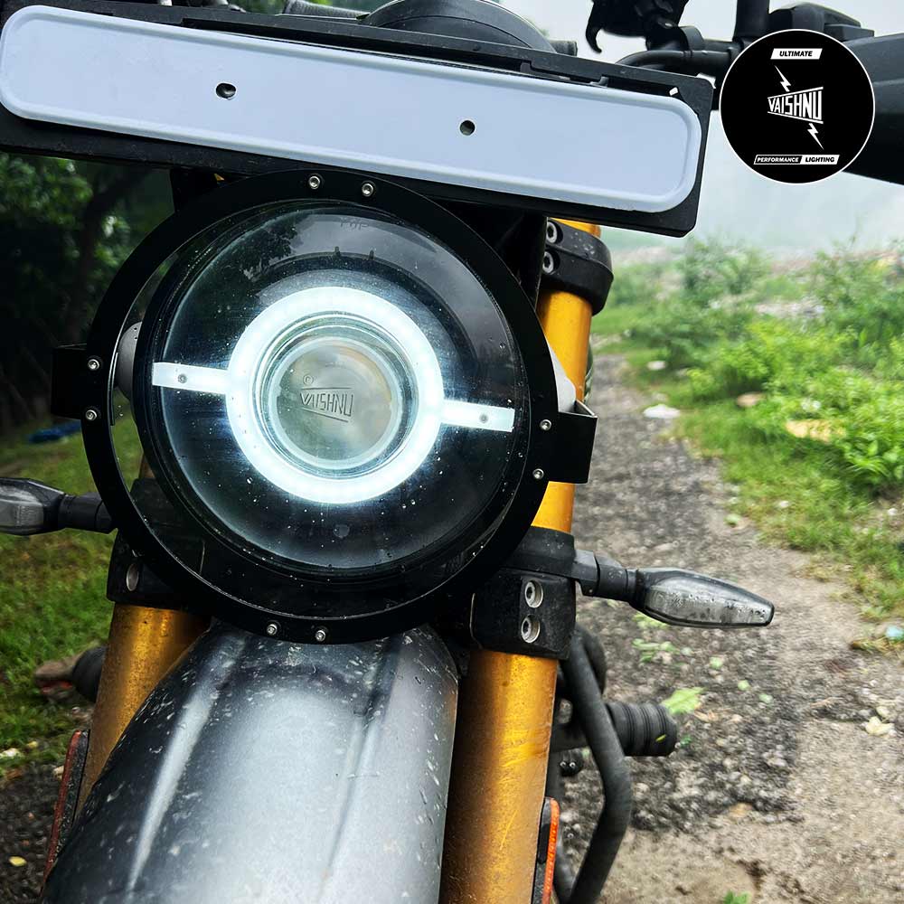 Vaishnu Touring Headlight protector for Triumph Speed 400/ Scrambler 400X
