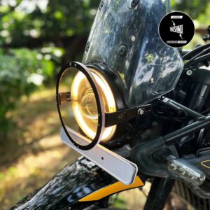 Vaishnu Touring Headlight protector for Himalayan/ Guerrilla 450
